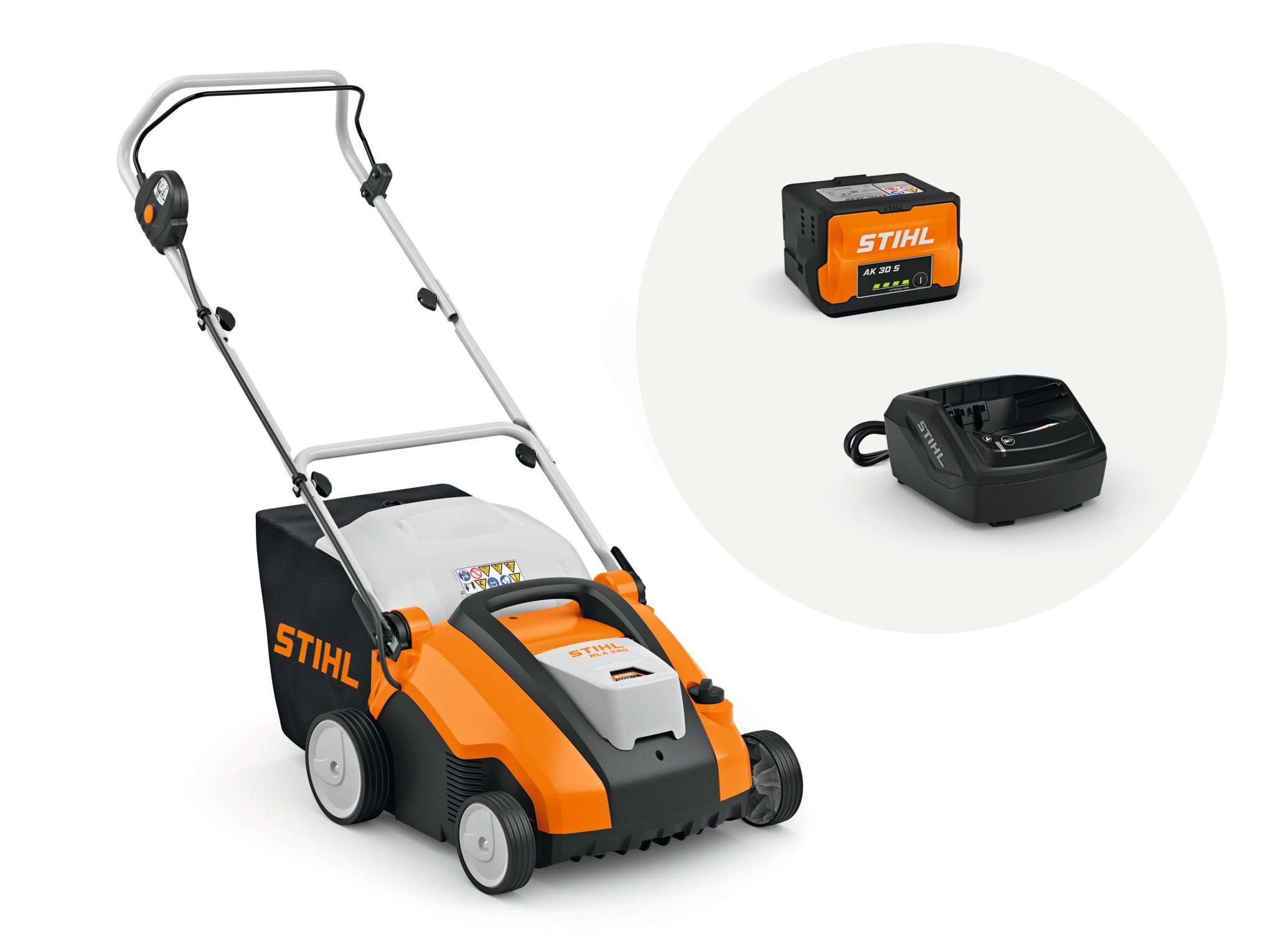 RLA 240, con batería AK 30 S y cargador AL 101