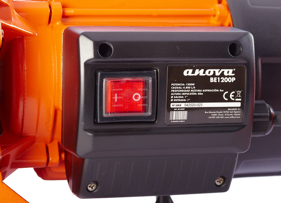 Bomba Electrica Con Press Control 1200W