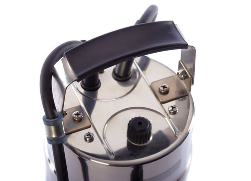 Bomba Electrica Sumergible Aguas Sucias 1000W Acero Inox