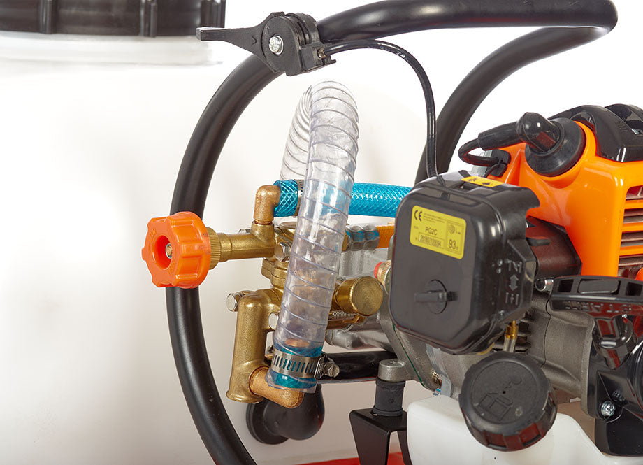Carretilla Pulverizador 100L Bomba ANOVA 2T 26cc