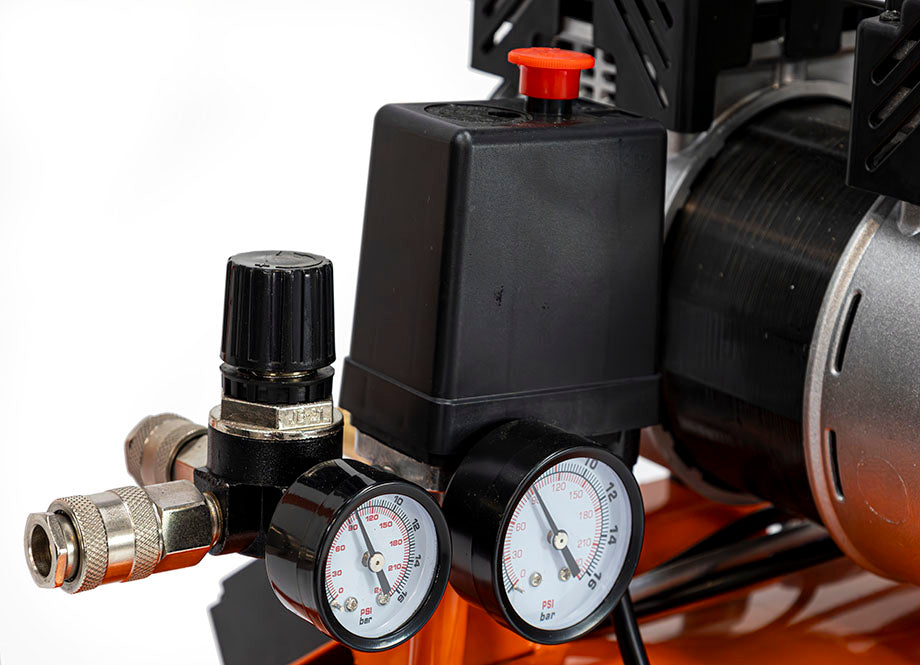 Compresor Aire ANOVA 50L - 8BAR - Sin Aceite - 260L/MIN