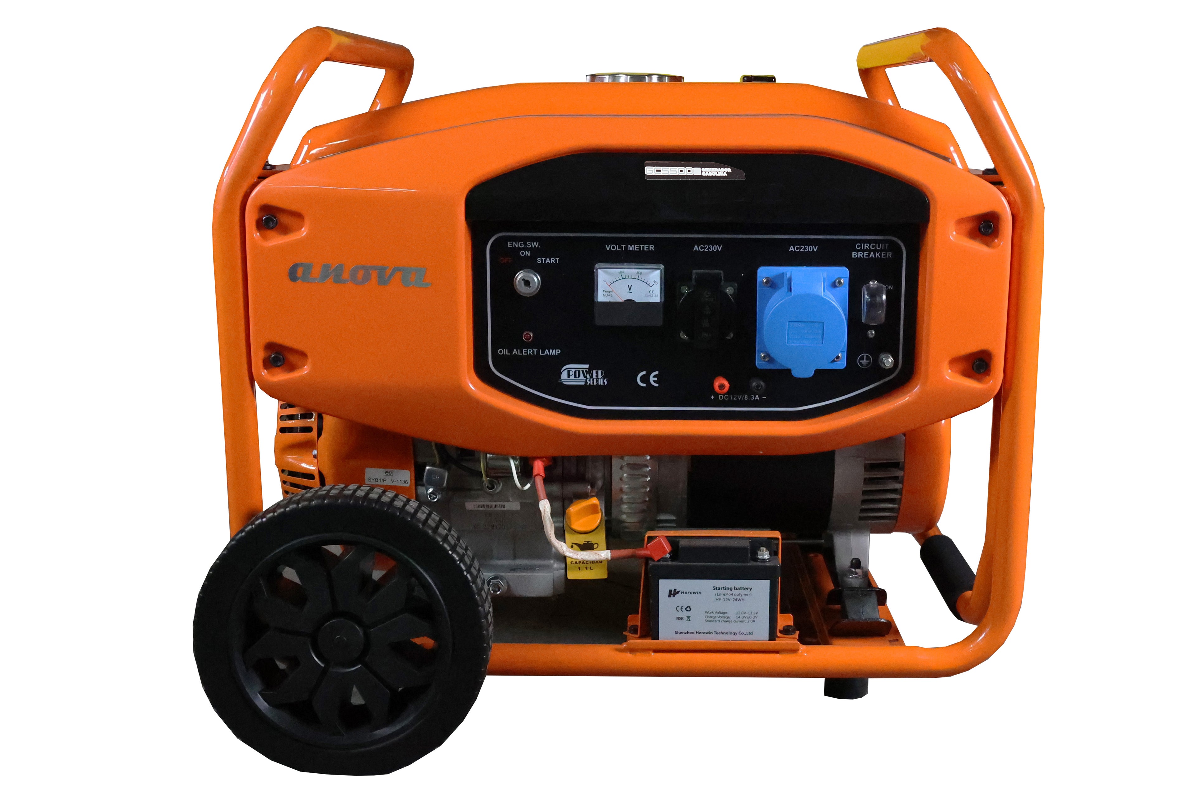 Generador Gasolina 5500 W / 6,8 Kva (arranque Electrico)