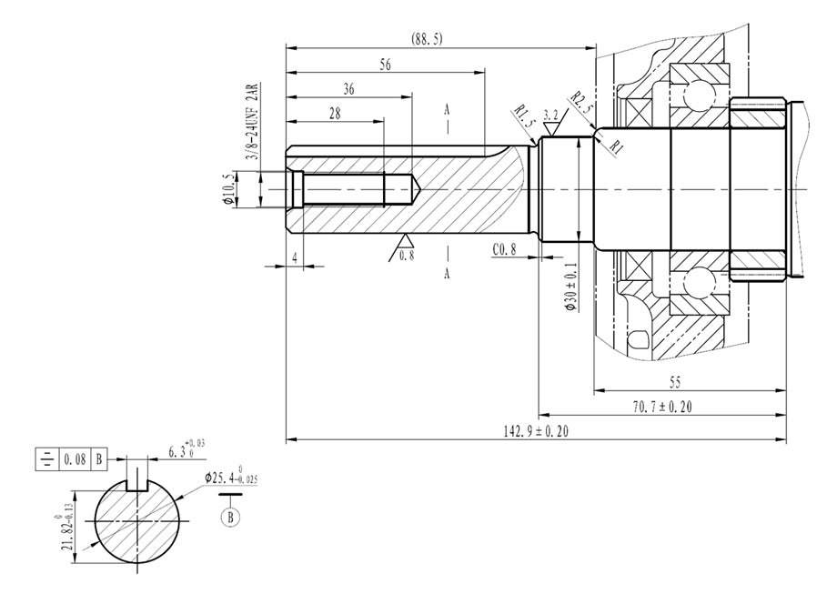 Motor 4T Gasolina - 16 HP - ANOVA