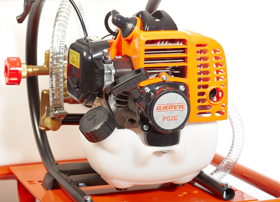 Carretilla Pulv. (2 Rueda) 100L Bomba ANOVA 2T26cc